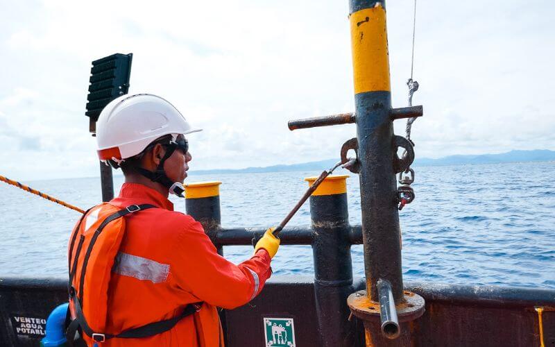 Minor ship repair and maintenance services by Nirman Lanka - Hambantota International Port, Sri Lanka.